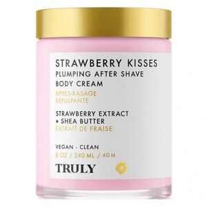 Truly Strawberry Kisses Plumping After Shave Body Cream
